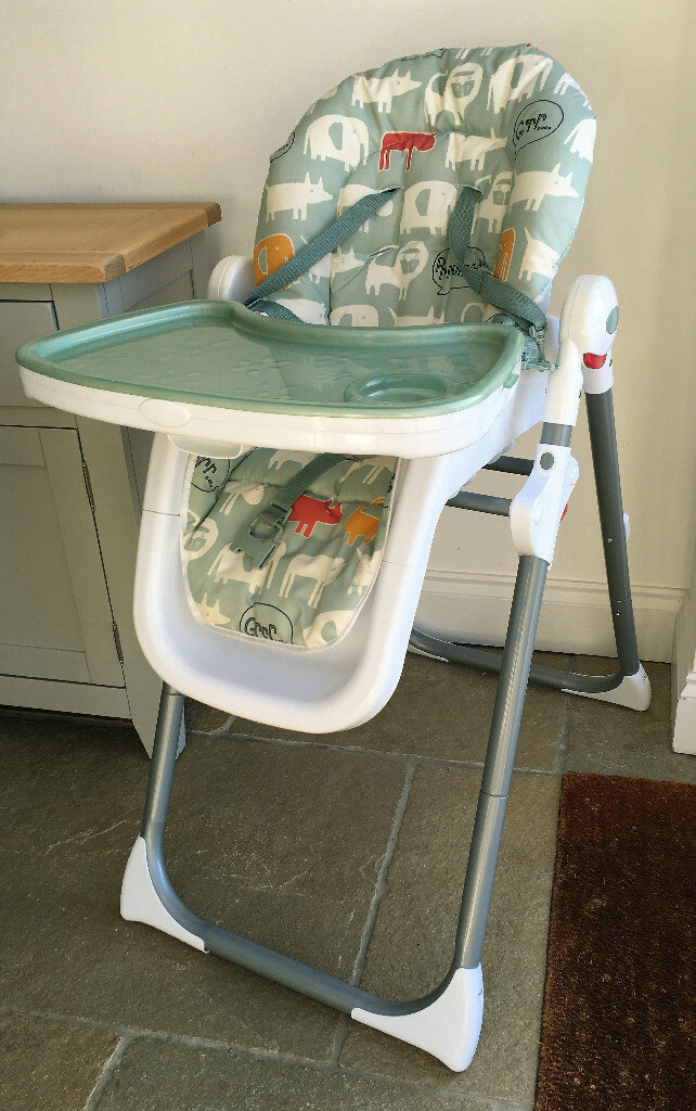 mamas & papas pesto 2 animal friends highchair